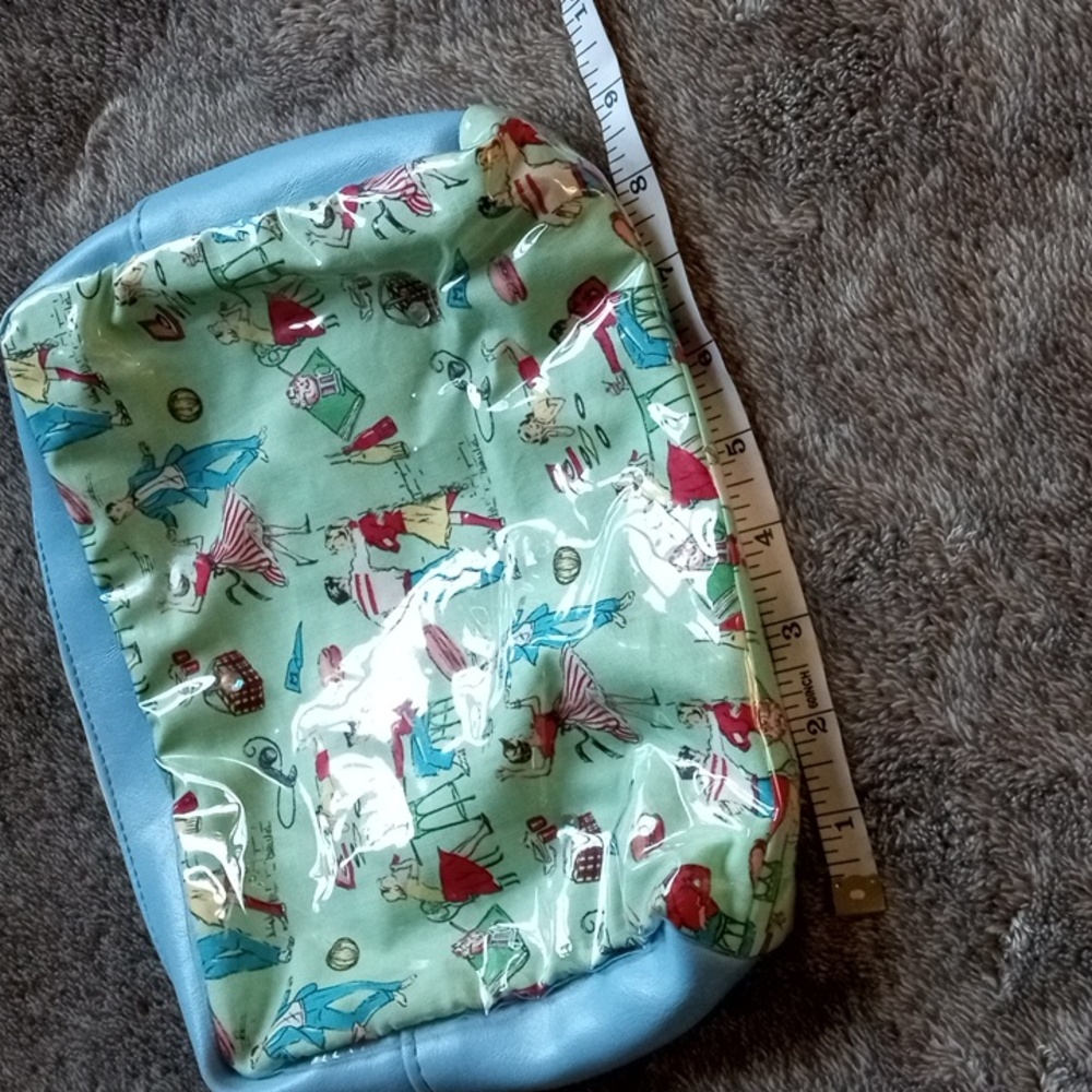 Atenti fifties pastimes zippered pouch for needlework, etc - Picture 6 of 8
